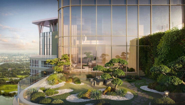 Căn hộ Penthouse 300m2 hai tầng trần cao view đẹp nhất khu đô thị Ecopark tại Dự án Haven Park