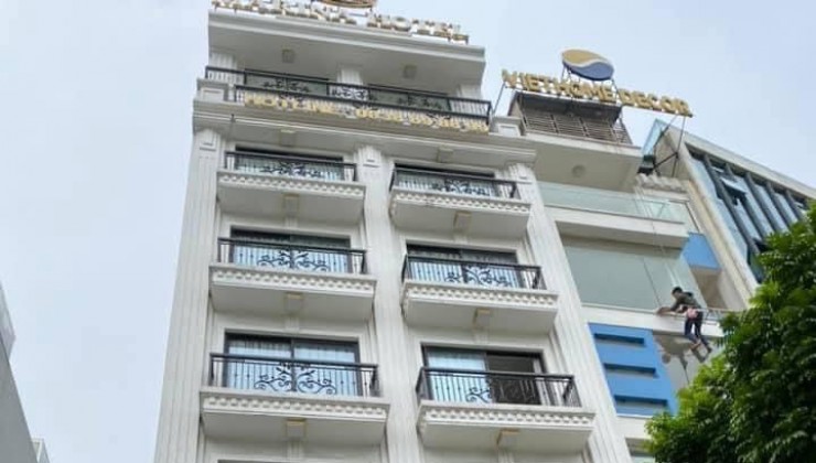 Bán khách sạn ngõ 110 Trần Duy Hưng 150m2x 7 nổi 1 hầm, mặt tiền 6m giá 51 tỷ