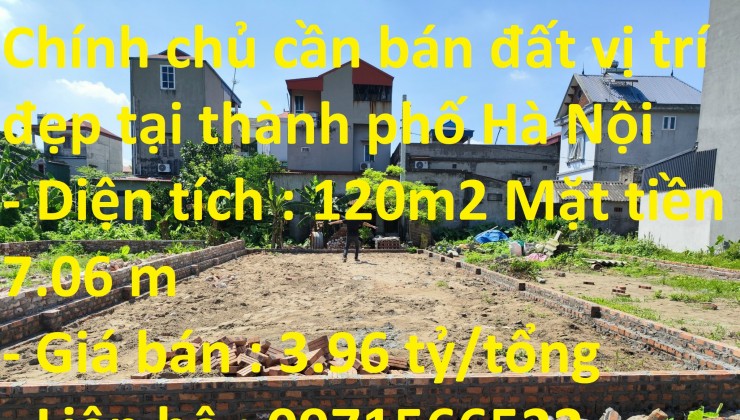 Chính chủ cần bán đất xã Xuân Nộn, huyện Đông Anh, thành phố Hà Nội