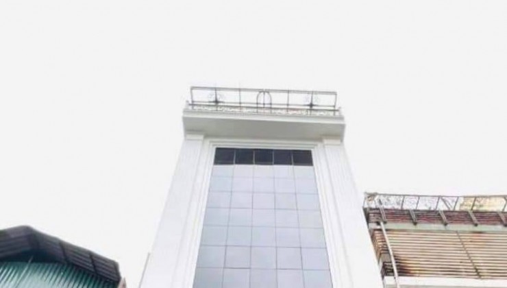 Bán căn nhà 6T phố Hoàng Quốc Việt, 68m2, MT 5m thang máy, thông sàn. Giá 18 tỷ.