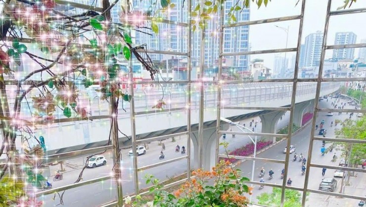 Mặt phố Minh Khai, Hai Bà Trưng, 5 tầng lô góc, kinh doanh, vỉa hè đá bóng, hơn 9 tỷ