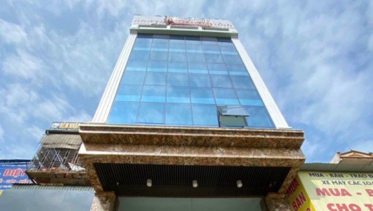 Bán tòa Văn phòng phố Hoàng Quốc Việt, 80m2, 7 tầng thang máy, thông sàn. Giá 24 tỷ.