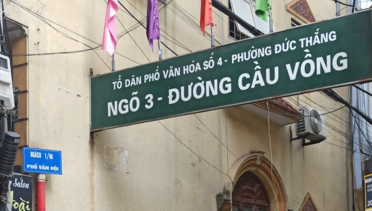 CHÍNH CHỦ cần bán gấp nhà Phố Vân Hội, Bắc Từ Liêm , Hà Nội