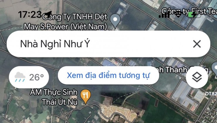 Chính Chủ Cần Bán Lô Đất Mặt Tiền TL821, ,xã Lộc Giang, huyện Đức Hòa
