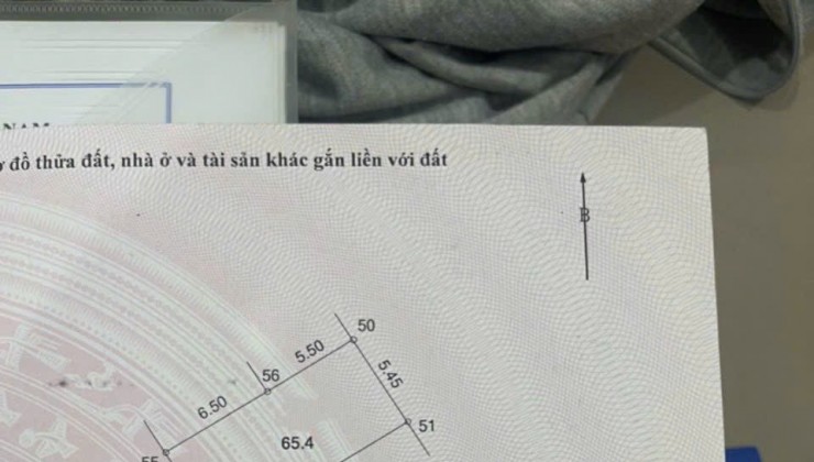 TÀI CHÍNH NHỈNH HƠN TỶ CÓ NGAY LÔ ĐÁT 65M2 SÁT ĐƯỜNG nAM TỈNH LỘ 420 BÌNH YÊN SÁT KHU CNC HÒA LẠC