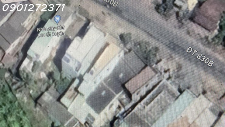 Bán đất full thổ cư 246m2 cách mặt tiền DT830B chỉ 10m,Xã Long Định ,Huyện Cấn Đước