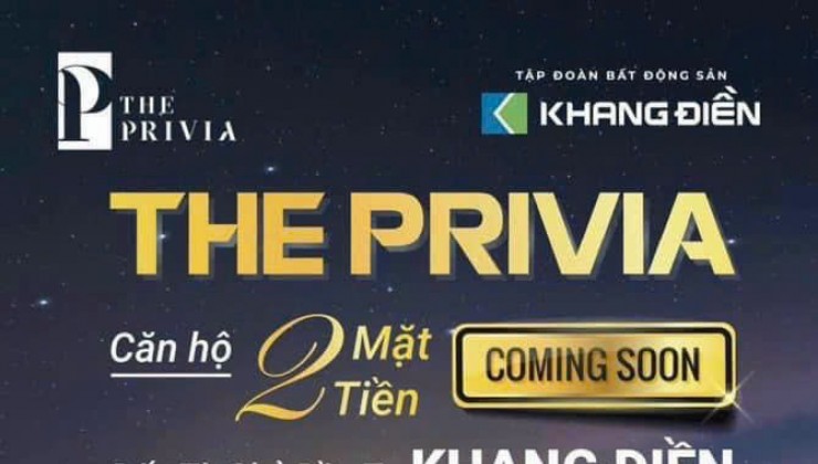 THE PRIVIA - KHANG ĐIỀN Mở Bán Giai Đoạn Đầu, Sở Hữu Nhà Sang, Mua Sắm Tại AEON MALL