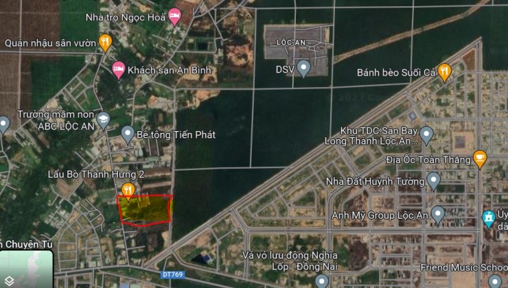 Bán 2000m đất tại xã Lộc An, Huyện Long Thành, Tỉnh Đồng Nai, chỉ 23tr/m