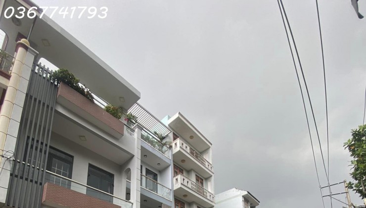 Bán nhà đẹp 1 trệt 3 lầu mặt tiền đường số Phước Long B, giá chỉ 6.x tỷ