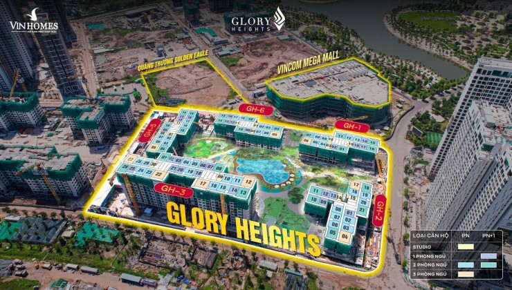 Glory Heights Vinhomes Grand Park- tung 10 căn giá tốt cuối tuần 24/09