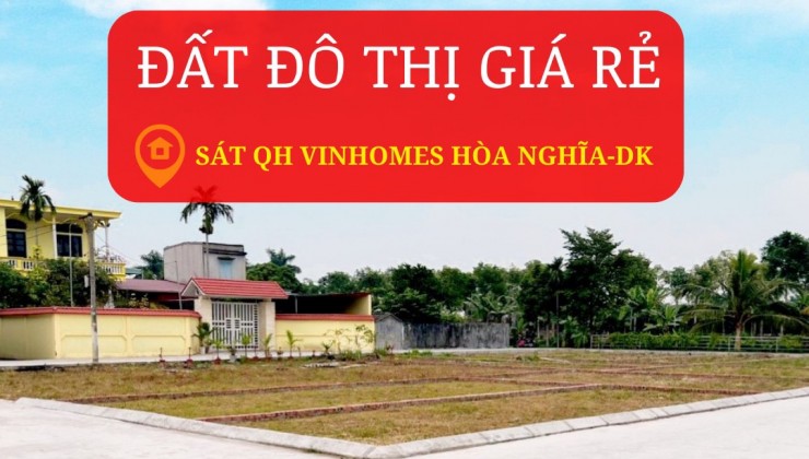 Cần bán lô đất trung tậm quận Dương Kinh Hải Phòng đường oto vào tân đất giá rẻ 495Tr/Lô.