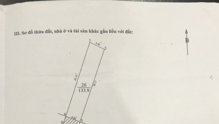 MẶT PHỐ VŨ TÔNG PHAN - VỈA HÈ - 134M2 - NHÀ C4 - MT 5M - KINH DOANH TỐT - CHỈ HƠN 30 TỶ