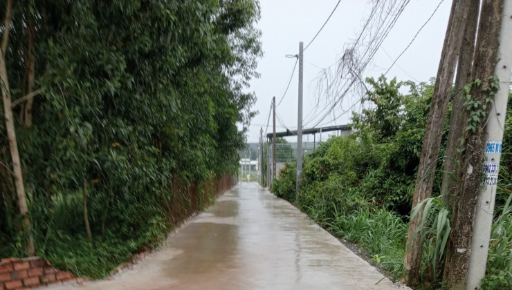 Bán nhà đất sát KCN Long Đức, mặt tiền đường vào hồ Lộc An, Long Thành, Đồng Nai chỉ 25tr/m