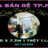 Nhà phố rẻ 3.6 x 7.2m 1 trệt 1 lầu Thích Quảng Đức Phú Nhuận TP.HCM