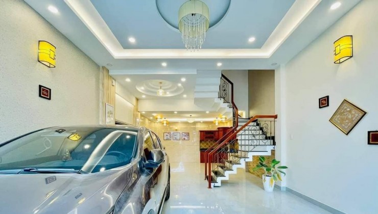 Bán Nhà Quang Trung Gò Vấp 70m2 4 Tầng Hẻm Xe Hơi Giá 6 Tỷ