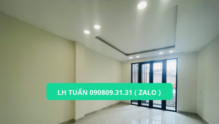 3131- Bán Nhà HXH P5 Bình Thạnh Trần Bình Trọng 40M2 BTCT ,  4 Tầng  3.5 Giá 5 tỷ 4