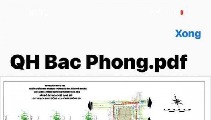 Chính chủ cần bán gấp 2 lô đất E1 và D8 Bắc Phong, tp Ninh Bình.