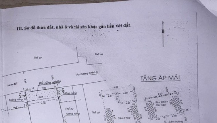 Chính Chủ Cần Bán Lại Biệt Thự Bình Thạnh 9.1x18m Nở Hậu, 3 tầng, 5 PN, giá 13,5 TL.