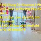 Căn Hộ Chung Cư Hausneo 2 Phòng Ngủ 65.7m2 Tại Phường Phú Hữu, Quận 9