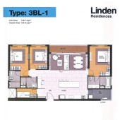 căn hộ 3PN Full nội thất cao cấp giá bán 27 tỷ Linden Empire city Thủ Thiêm