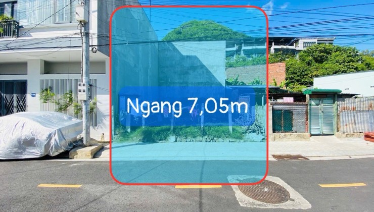 Bán đất mặt tiền đường Phan Thị Niên, phường Vĩnh Hoà, Nha Trang, ngang 7m