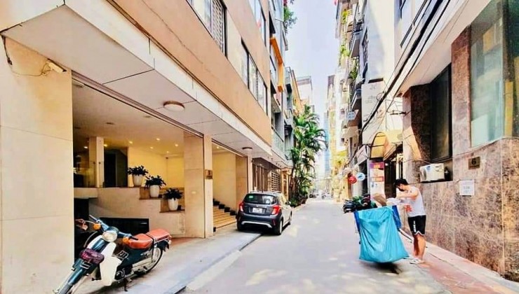 (Mặt ngõ, vỉa hè) Bán nhanh nhà Huỳnh Thúc Kháng, 61m2, 5 tầng, MT 6m