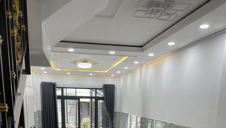 BÁN NHÀ HXH 1806 HUỲNH TẤN PHÁT, 83M2, 4 TẦNG, NỘI THẤT CAO CẤP CHỈ 6 TỶ