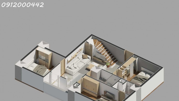 Penthouse Vinaconex 136 Hồ Tùng Mậu giá công khai 7.X tỷ thiết kế 2 tầng . Diện tích 209m2,