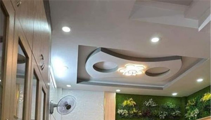 HẺM THÔNG - 4 TẦNG - 5 PHÒNG NGỦ - 35.2M2 - SỔ VUÔNG VỨC - SÁT TRƯỜNG TÂN SƠN - NHÀ MỚI ĐẸP VÀO Ở NGAY Phường 12