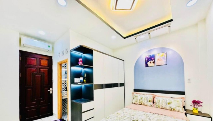 Bán nhà p12 Gò Vấp, 5 tầng, 6pn, dtsd 200m2, xe hơi tới nhà 5ty, hoàn công đủ