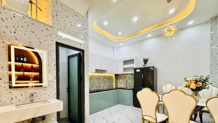 Bán Nhà Quang Trung Gò Vấp 50m2 Hẻm Xe Hơi 4 Phòng Ngủ Giá 6 Tỷ 35