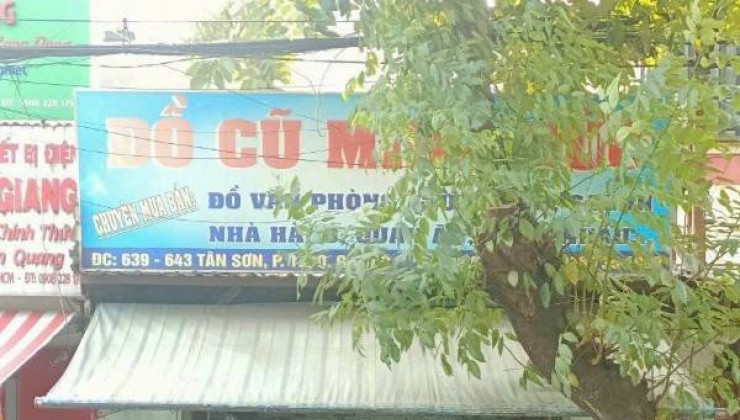 Bán nhà Mặt Tiền đường Tân Sơn,Gò Vấp,76m2,HĐ thuê 20 triệu,công chứng ngay