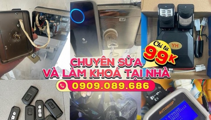 SỬA KHOÁ TẠI NHÀ GIÁ RẺ - CHUYÊN LÀM  chìa khoá Smartkey, HonDa, Yamaha, Vespa