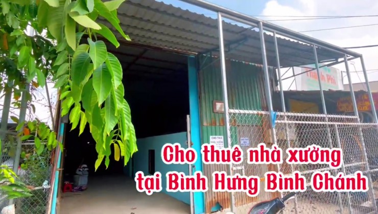 Chính chủ cần cho thuê nhà xưởng tại Đường ấp 3B, A35/29 C1 tổ 152 , Xã Bình Hưng, Bình Chánh, Hồ Chí Minh.