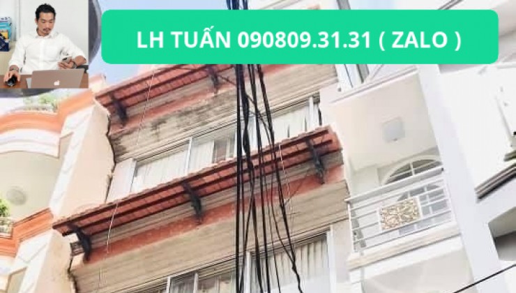 3131- Bán Nhà 60m2 , 5 Tầng , Cách Mạng Tháng 8, P.10, Quận 3 - 9PN Giá 7 tỷ 7