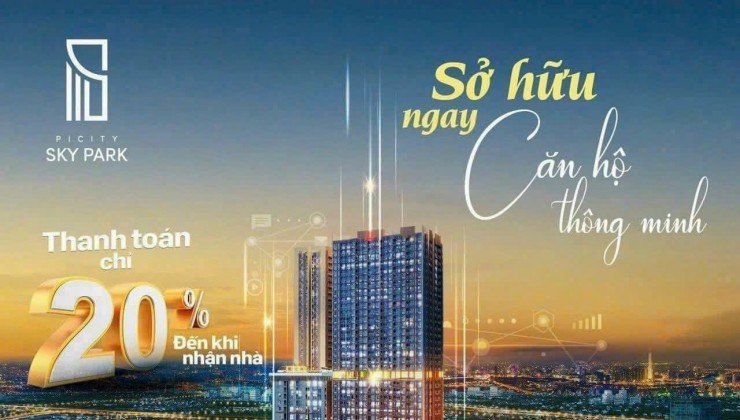 Mở bán căn hộ Picity Sky Park Phạm Văn Đồng giá 1,2 tỷ/căn