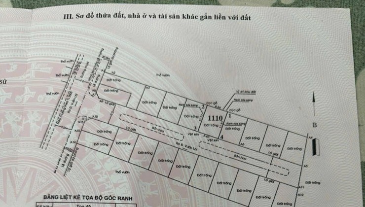 Chính chủ Cần bán nhanh lô đất xây biệt thự tại Vườn Lài, Phường An Phú Đông, Quận 12