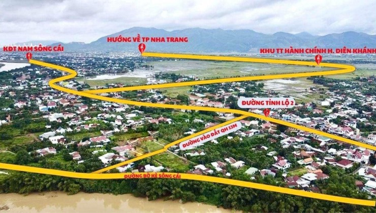 Bán đất thổ cư thôn Thanh Minh 1, xã Diên Lạc, Diên Khánh, Khánh Hoà