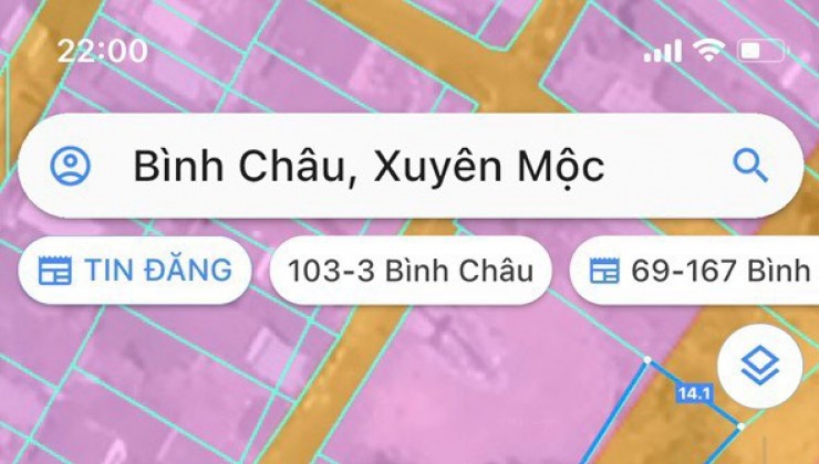 ĐẤT BIỂN BÌNH CHÂU – MẶT BIỂN SIÊU ĐẸP – Tại Xã Bình Châu, Huyện Xuyên Mộc, Bà Rịa – Vũng Tàu