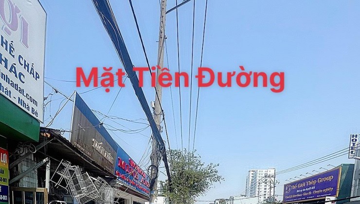 2 MẶT TIỀN KINH DOANH ĐƯỜNG HUỲNH TẤN PHÁT - DT 189M2(5x37M) - 3 TẦNG - SỔ A4 - CHỦ BÁN ĐỊNH CƯ NƯỚC NGOÀI - GẤP GIẢM GIÁ BÁN 2 TỈ