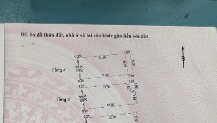 Thanh lý ngân hàng. Bán nhà 4 tầng - 2 mặt tiền kinh doanh Lưu Quý Kỳ. Giá 5,x tỷ