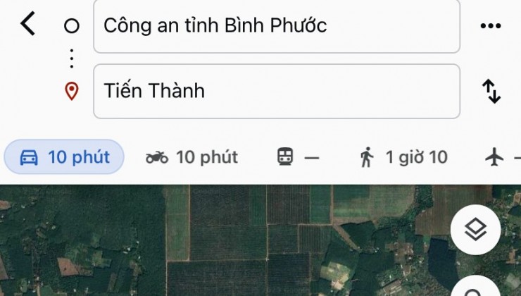 Bán đất phường Tiến Thành, tp Đồng Xoài tỉnh Bình Phước