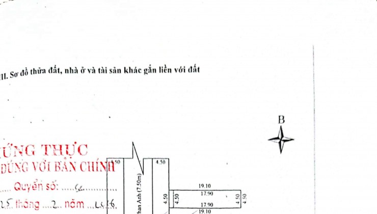 BÁN ĐẤT TẶNG DÃY TRỌ ĐƯỜNG 7.5M PHAN ANH TRUNG TÂM HÒA CƯỜNG