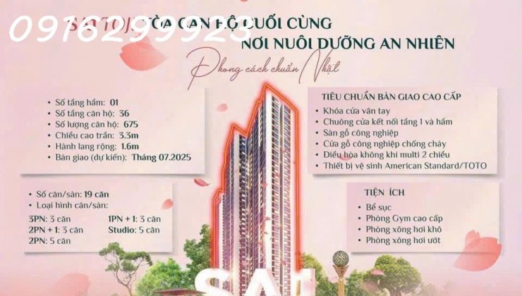 MỞ BÁN SA1 CHÍNH SÁCH ƯU ĐÃI CK 8,8%GTCH + 8%DÒNG TIỀN LIÊN HỆ NGAY CẬP NHẬT BẢNG GIÁ 0916 299 923