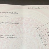 Cần bán lô đất tại xóm đông sơn thuộc thị trấn chúc Sơn chương Mỹ hà nội 
- đất 42,3 m , lô góc quá đẹp đường ô tô thoải mãi cách ql6 vai trăm mét