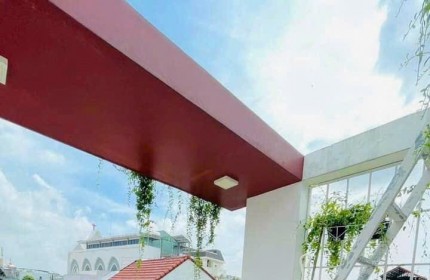 NHÀ MỚI Ở NGAY 44M2 (4x111) 4 TẦNG ST HOÀN CÔNG, HẺM THOÁNG, SÁT MẶT TIỀN, SỔ VUÔNG A4