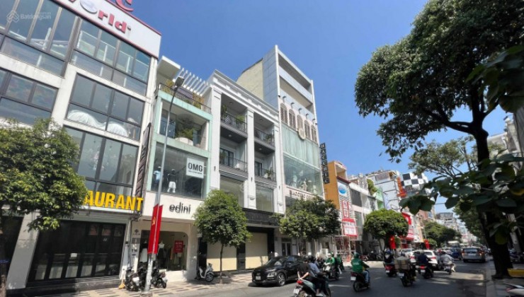 Quận 1! Bán tòa nhà hầm + 7 tầng - MT Khu phố kinh doanh vàng Sài Gòn: 5mx20m, 100m2, giá 43 tỷ TL