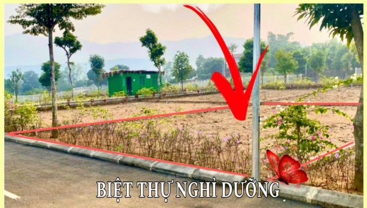 Bán lô đất 160m² cạnh trường tiểu học Đông Xuân mặt tiền 10m cạnh 16m vuông vắn xây biệt thự nhà vườn.