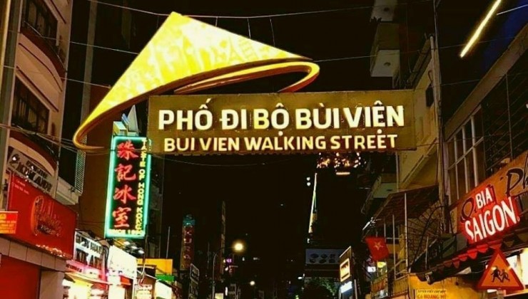 Phố Tây Bùi Viện, 4 Tầng Đẹp Keng, Dòng Tiền Sẵn, Nhĩnh 6 Tỷ