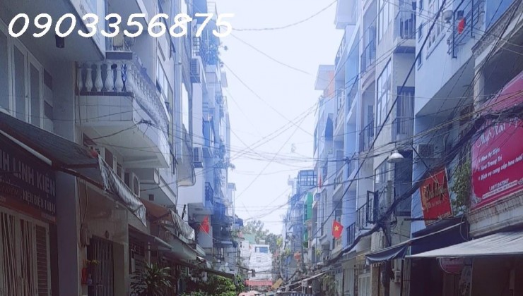 BÁN NHÀ HẼM XE TẢI Ô TÔ 38M2 TRẦN BÌNH TRỌNG GIÁ 6.45 TỶ